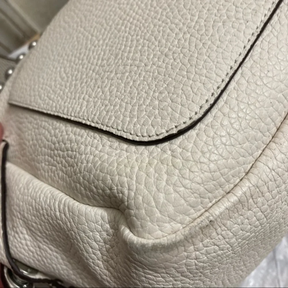 Coach 35764 Rivets Flaps Dakotah Crossbody Leather  Bag messenger RARE